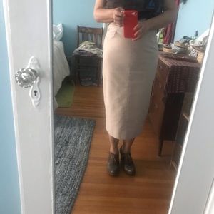 Marc Jacobs khaki pencil skirt
